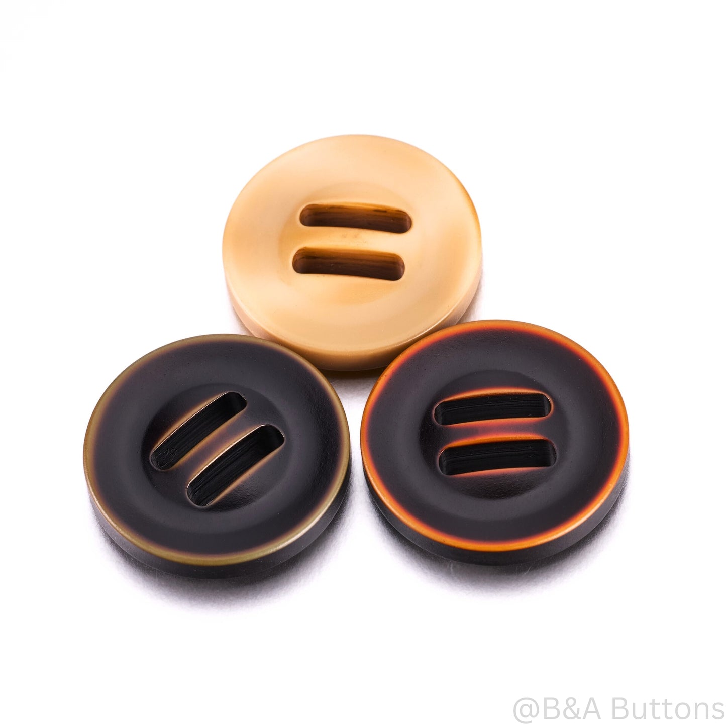 Heritage Harmony Real Horn Buttons