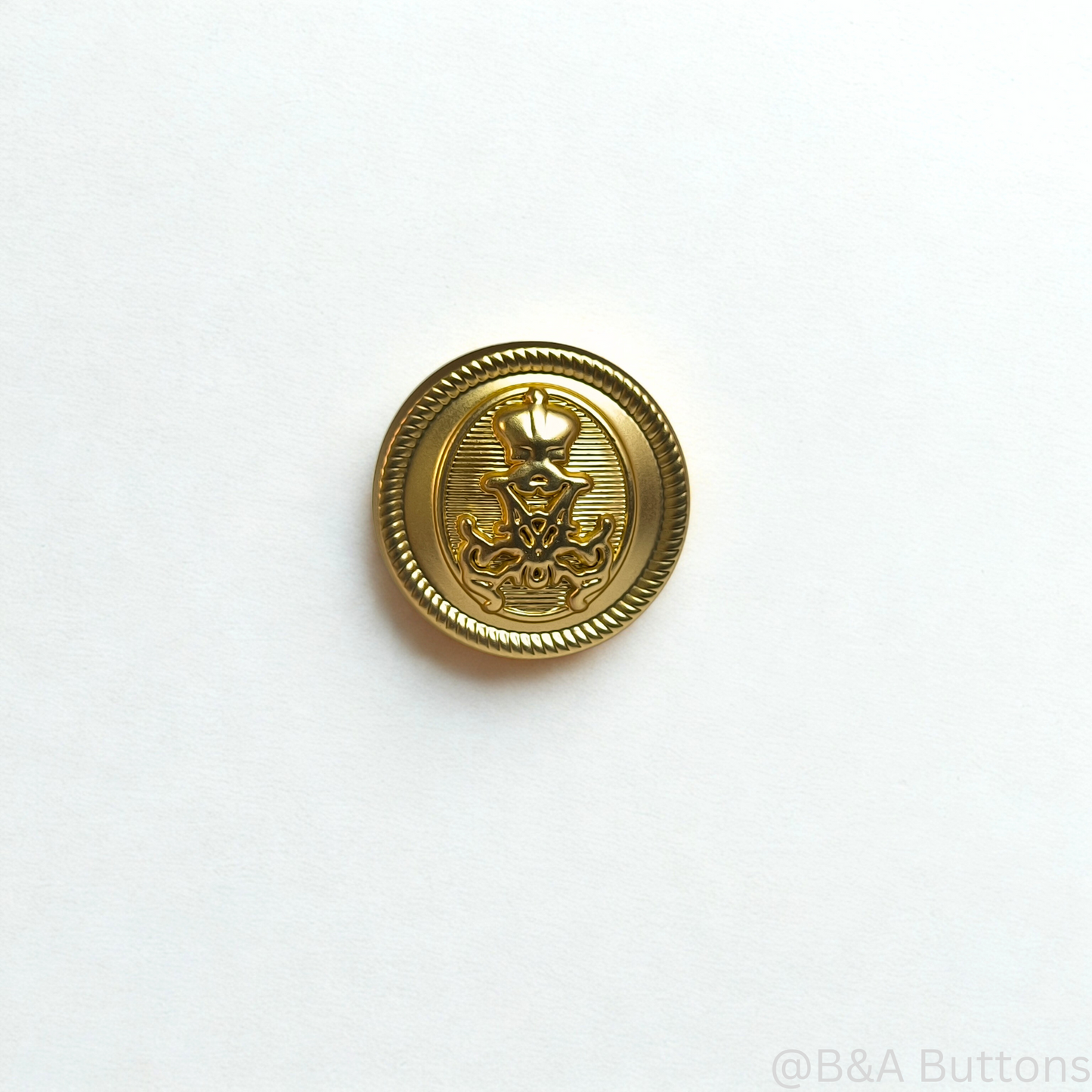 Imperial Crest Shank Button (10pcs/bag)