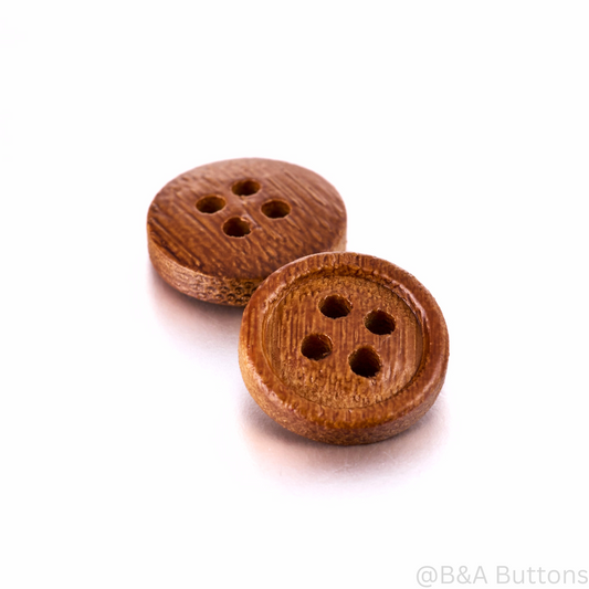 Natural Wood Buttons