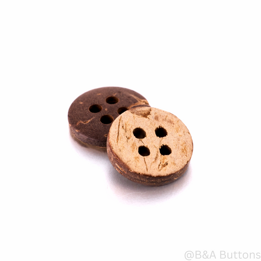 Mini Natural Coconut Buttons