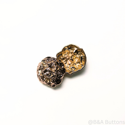 Molten Gold Shank Button (10pcs/bag)