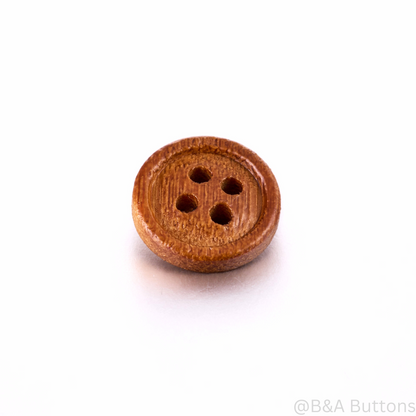 Natural Wood Buttons