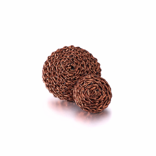 Twine of Copper Shank Buttons (20pcs/bag)