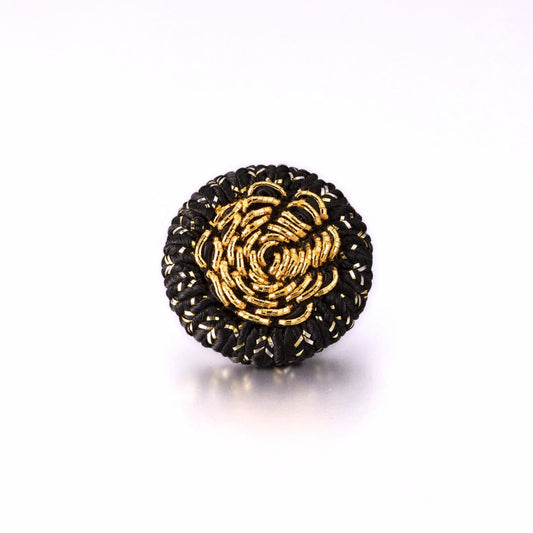 Golden Midnight Shank Buttons