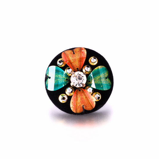Tropical Bloom Radiance Shank Buttons (10pcs/bag)