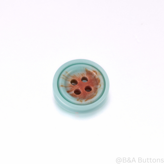 AquaBloom Polyester Button - 10pcs/bag