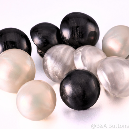 Moonlit Pearl Buttons Collection