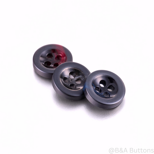 Mini Mystique Resin Button