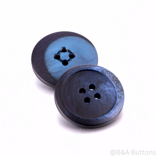 Blue Twilight Button