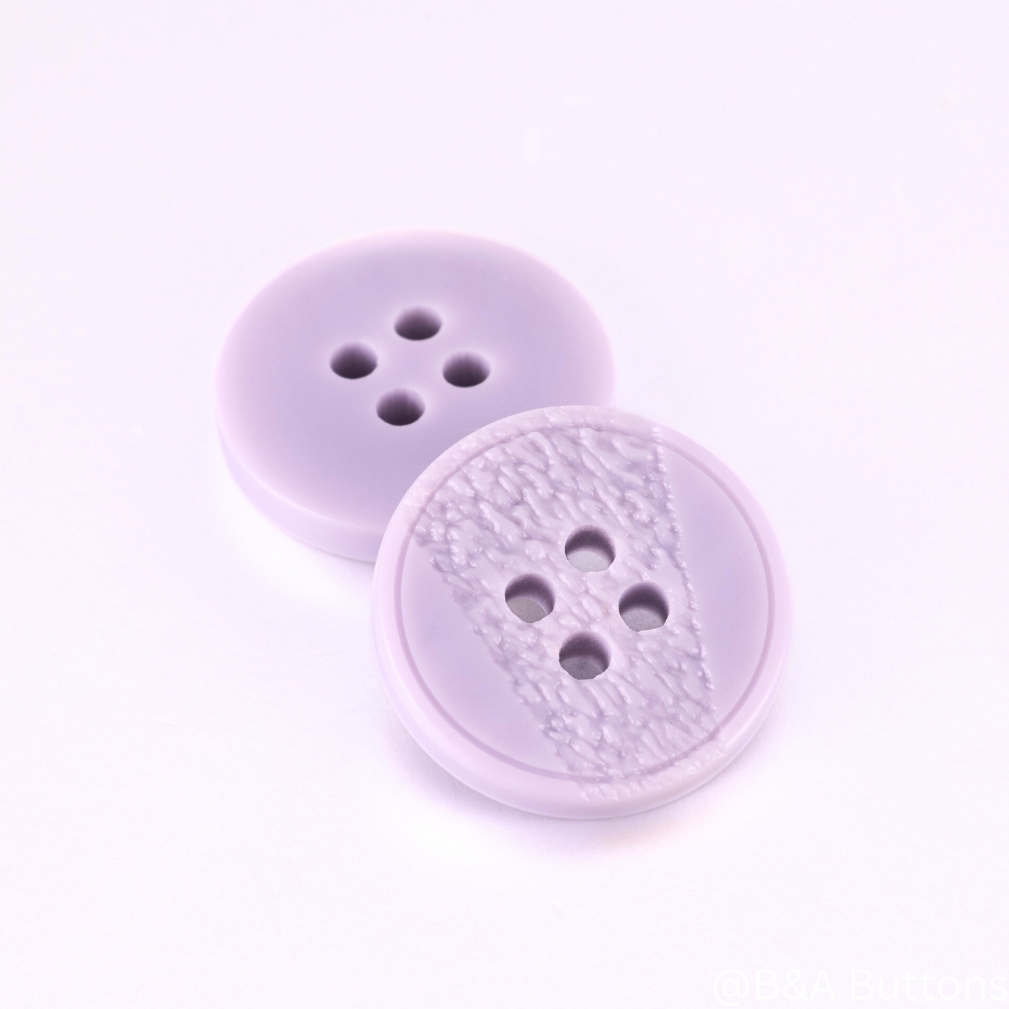 Lavender Breeze Resin Button