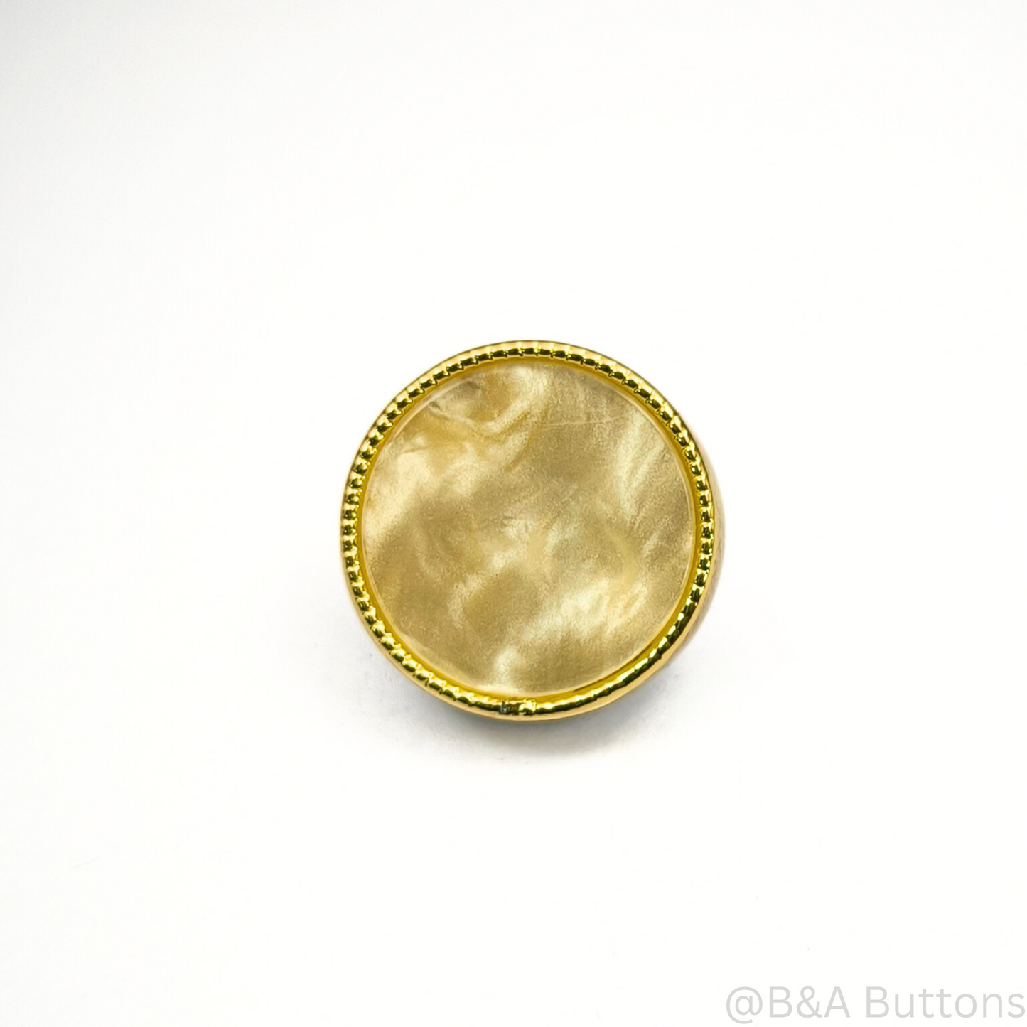 Golden Aura Shank Button