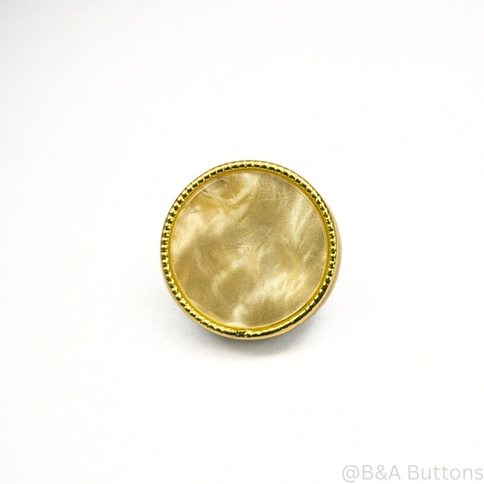 Golden Aura Shank Button