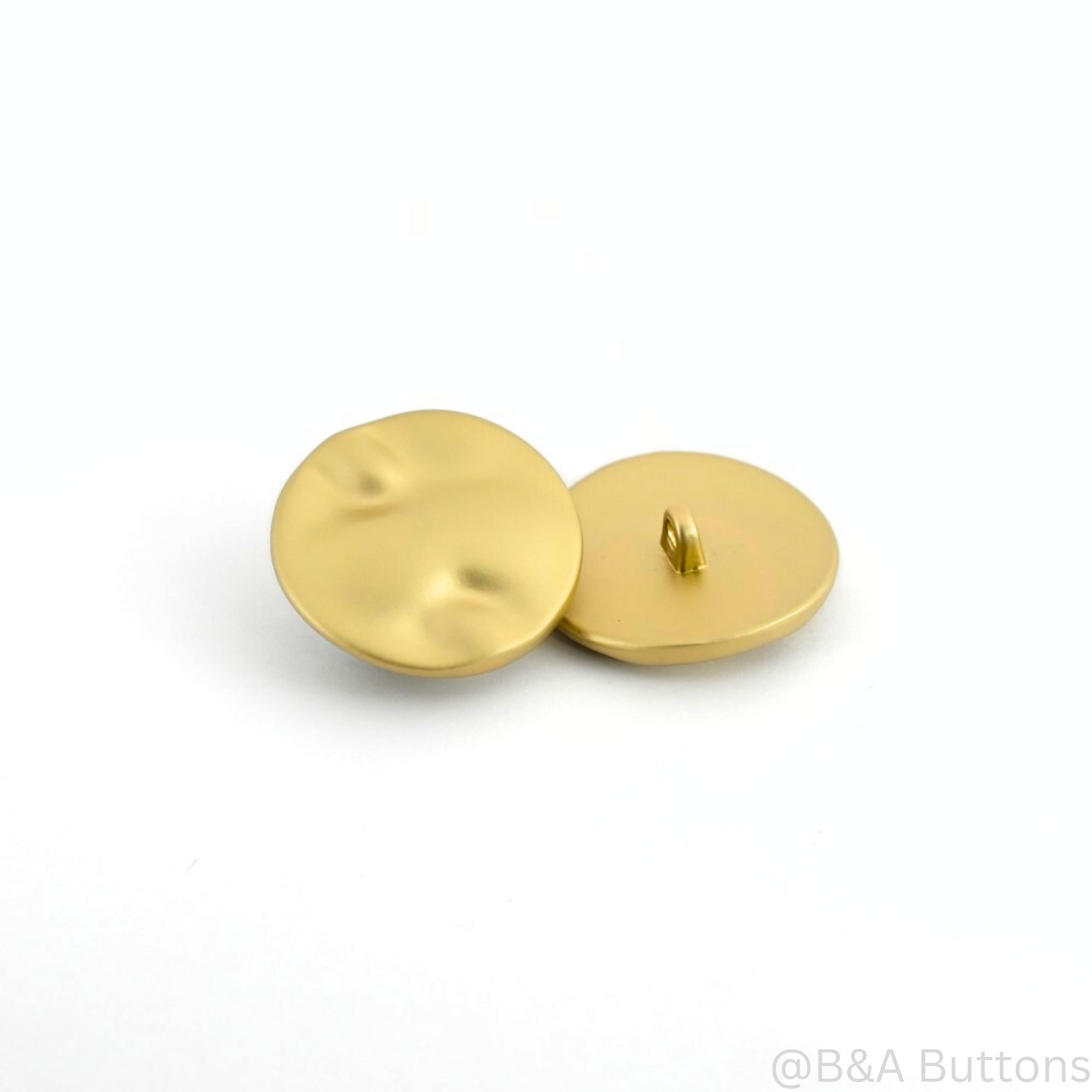 Matt Luxe Dome Shank Button