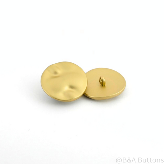 Matt Luxe Dome Shank Button